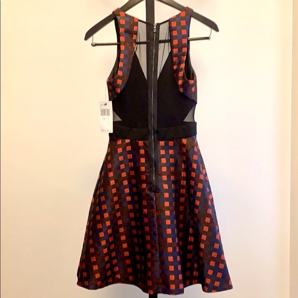 ABS by Allen Schwartz Vibrant Cocktail Dress - NWT - Picture 6 of 8